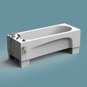 Astor Kiva Height Adjustable Assisted Bath With Large Capacity