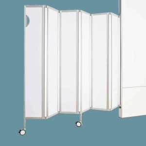 Wall Mounted Privacy Screen for Changing Places Toilets