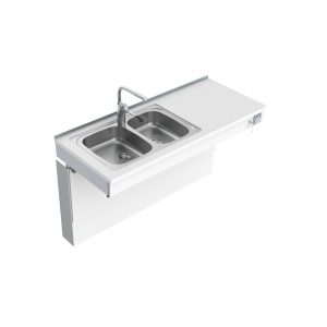 Wall Mounted Motorised Height Adjustable Sink Module 6300-ES30