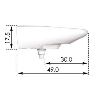 Wheelchair Accessible Washbasin Granberg 425-001 - Image 6