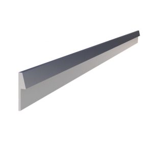 Rear edge trim ALU for worktop