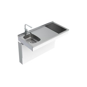 Wall Mounted Manual Height Adjustable Mini Kitchen 6380-ESFS