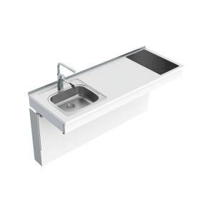 Wall Mounted Manual Height Adjustable Mini Kitchen 6380-ES11S2