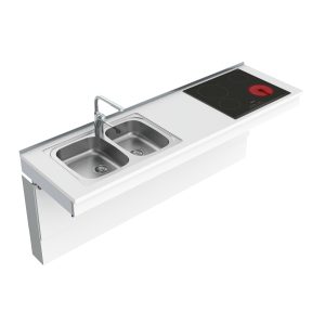 Wall Mounted Manual Adjustable Combi Kitchen 6380-ES30S4