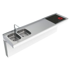 Wall Mounted Manual Adjustable Combi Kitchen 6380-ESHS4