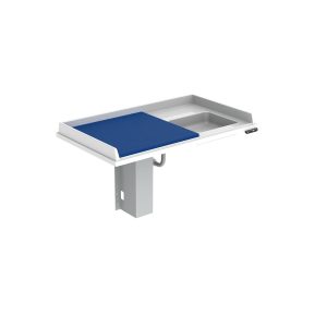 Height Adjustable Changing Table 335 - Sink right