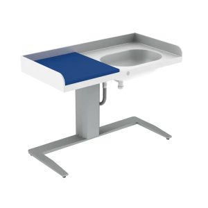 Height Adjustable Changing Table Granberg Care 343 - Bathtub right