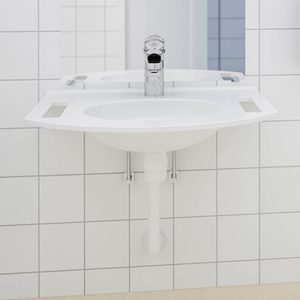 Wheelchair Accessible Washbasin with handles - Washbasin 425-015 - Image 4