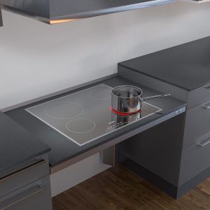 Kitchen Worktop Lift Baselift 6310HA - Floor-mounted, 103 mm front - Image 9