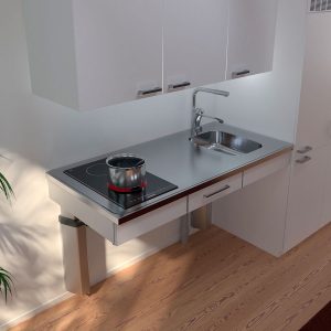 Worktop Lift, Manual adjustable, Manulift 6380LA - 40 mm front - Image 6