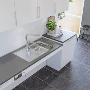 Kitchen Worktop Lift Baselift Corner 6302LA, 45°- 45°, wall-mounted - Image 6