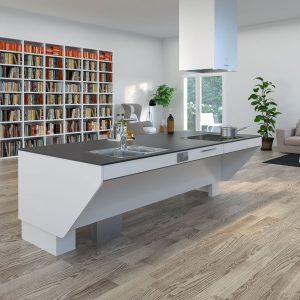 Height Adjustable Kitchen Island Granberg Centerlift 6490 - Image 5