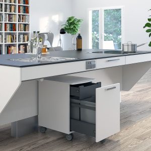 Height Adjustable Kitchen Island Granberg Centerlift 6490 - Image 10