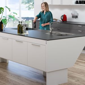 Height Adjustable Kitchen Island Granberg Centerlift 6490H