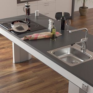 Kitchen Island Centerlift 960HA - Incl. front, depth 58.0 cm - Image 7