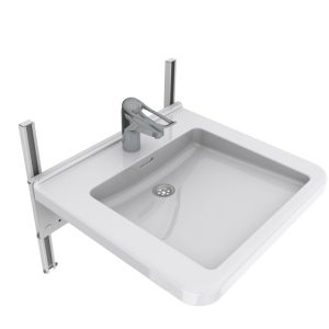 Manual height adjustable washbasin system - BASICLINE 403-15 - Image 3