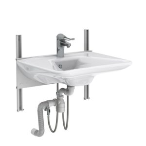 Manual height adjustable washbasin system - BASICLINE 403-01 - Image 4