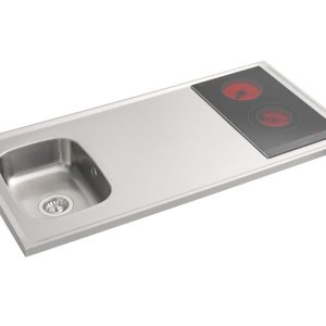 Wall Mounted Motorised Height Adjustable Mini Kitchen 6300-ESFS - Image 3