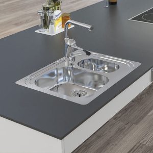 Wheelchair Accessible Inset Kitchen Sink Granberg ES20 - 61.6 cm - Image 3