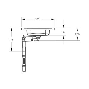 Wheelchair Accessible Stainless Steel Workbench - Granberg ESHS - Image 4