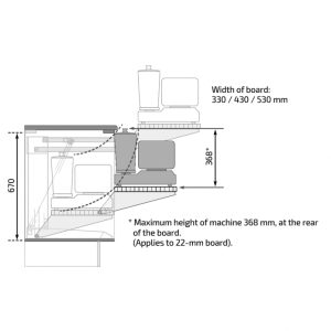 Kitchen Appliance Lift - Granberg Unilift 870 - Image 3