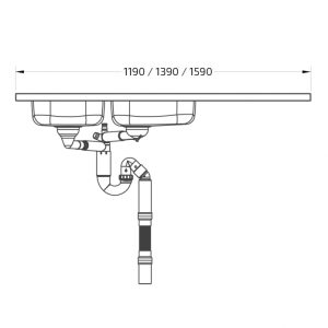 Wheelchair Accessible Sit-on Kitchen Sink - Granberg ESH - Image 4