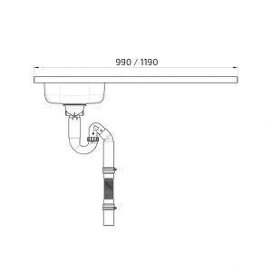 Wheelchair Accessible Sit-on Kitchen Sink - Granberg ESF - Image 4
