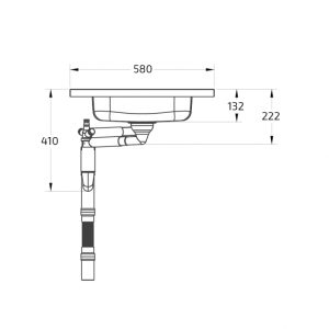 Wheelchair Accessible Sit-on Kitchen Sink - Granberg ESG - Image 3