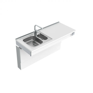 Wall Mounted Motorised Height Adjustable Sink Module 6300-ES20